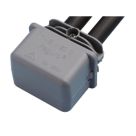 Hylec  2-Entry IP68 Gel In-Line Connector Grey
