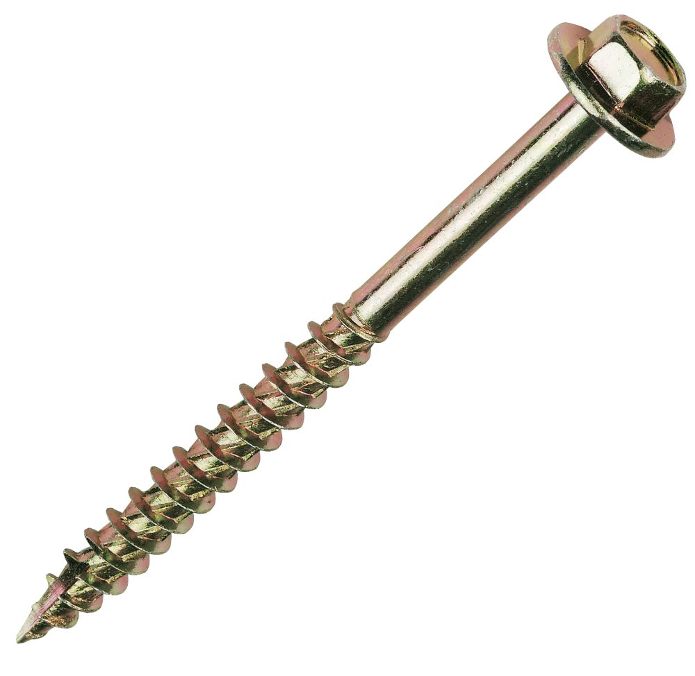 TurboCoach Hex Flange SelfDrilling Coach Screws M8 x 60mm 50 Pack