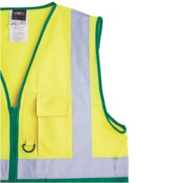 Pro RTX High Visibilty Executive Waistcoat Yellow / Paramedic Green X Large 48" Chest