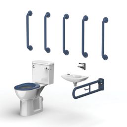 Fitzroy of London Doc M Toilet Pack Dark Blue 12 Piece Set