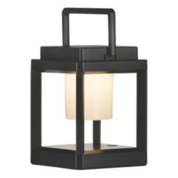 4lite Antheia Rechargeable LED Solar Lantern with Power Bank Anthracite 330lm