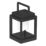 4lite Antheia Rechargeable LED Solar Lantern with Power Bank Anthracite 330lm