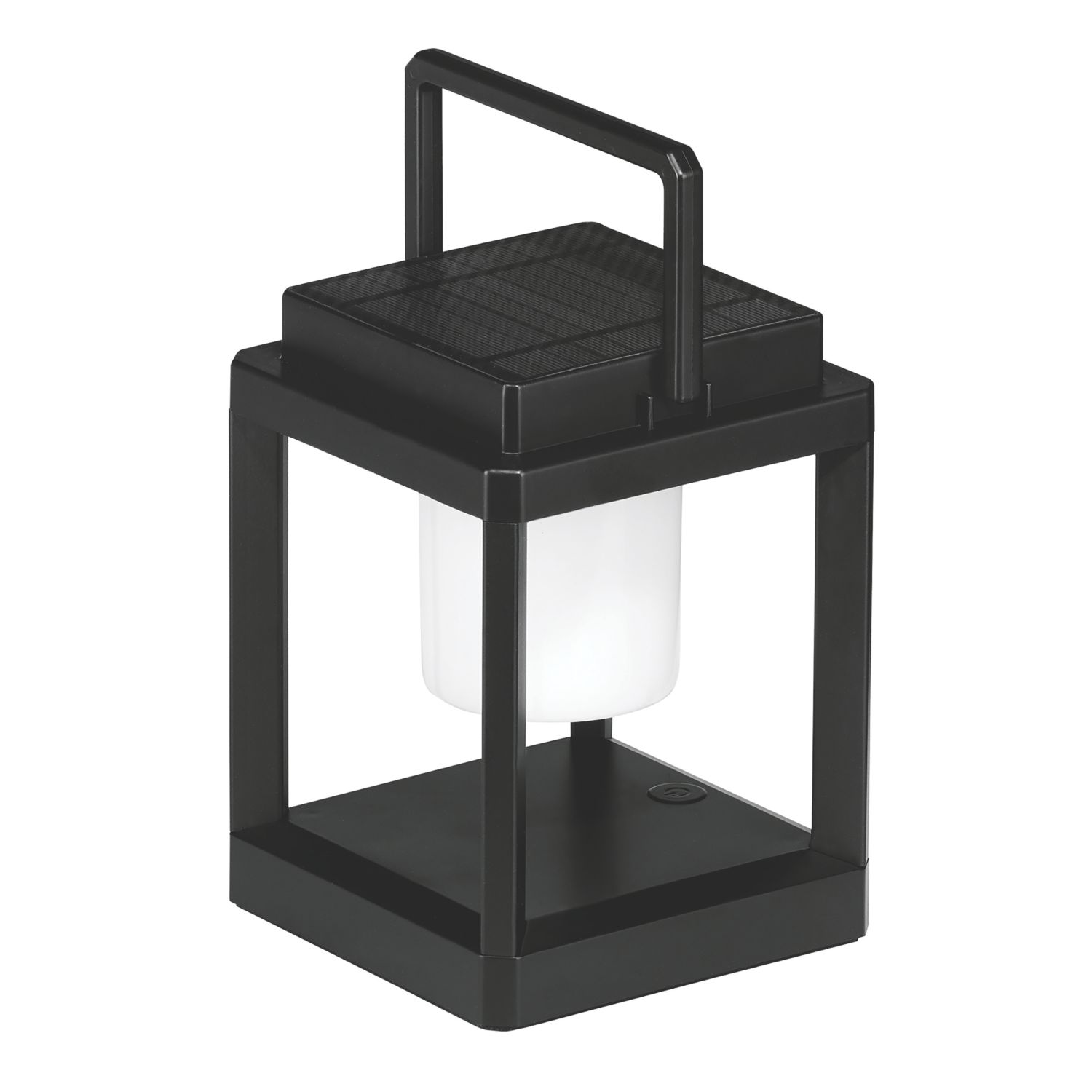 4lite Antheia Rechargeable LED Solar Lantern with Power Bank Anthracite 330lm (587CJ)