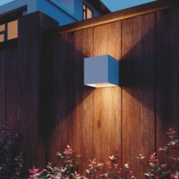 Calex Volterra Indoor & Outdoor Rechargeable LED Up & Downlight With PIR Sensor White 170lm