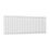 Reina Elips Single 600mm x 1440mm 3770BTU White Horizontal Designer Radiator