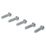 Flymo 577713801  Screw 5 Pieces