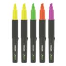 TRACER  Medium Tip Mixed Colours Permanent Marker 5 Pack