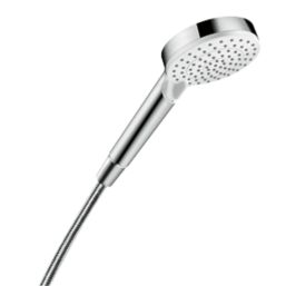 Hansgrohe Crometta Vario Shower Handset Chrome/White 100mm x 210mm