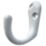 Smith & Locke Robe Hooks White 48mm 5 Pack