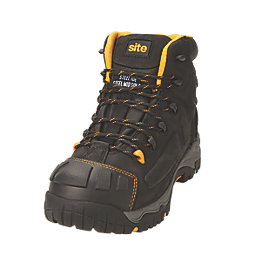 Site Fortress    Safety Boots Black Size 13