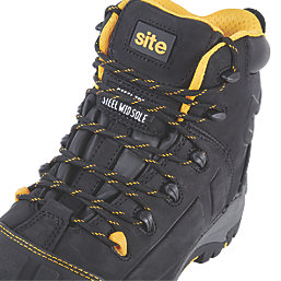 Site Fortress    Safety Boots Black Size 13
