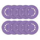 Trend  AB/150/40Z 40 Grit 12-Hole Punched Multi-Material Sanding Discs 150mm 10 Pack