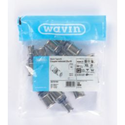 Wavin Tigris  Multi-Layer Composite Press-Fit Reducing Coupler 25mm x 16mm 10 Pack