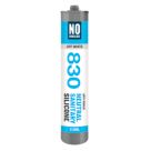 No Nonsense 830 Anti-Mould Neutral Sanitary Silicone Sealant Off-White 310ml