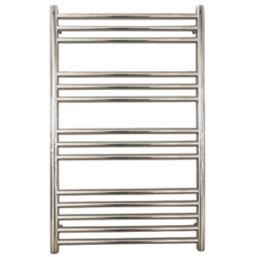 Towelrads 1000mm x 600mm 778BTU Stainless Steel Flat Designer Towel Radiator