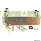 Vaillant 065131 190mm 12-Plate DHW Heat Exchanger