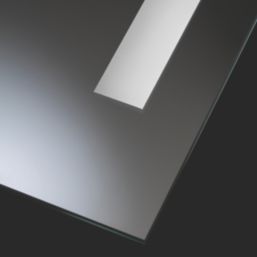 Croydex Thornton  Battery-Powered Rectangular Illuminated Mirror With 413lm LED Light 400mm x 600mm
