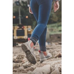 Amblers 106 Sarah Size 3 Womens Grey  Steel Toe Cap Safety Dealer Boots