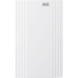 British General  Wired Mains Door Chime with Transformer White