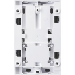 British General  Wired Mains Door Chime with Transformer White