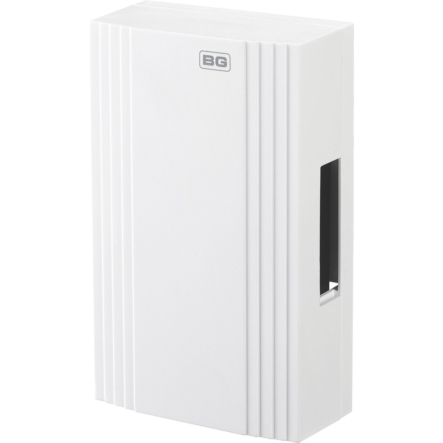 British General Wired Mains Door Chime with Transformer White (587XF)