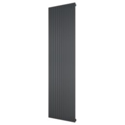 Ximax George 1800mm x 485mm 3727BTU Anthracite Vertical Designer Radiator