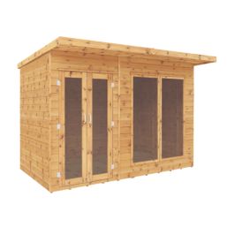 Mercia Maine 9' 6" x 6' (Nominal) Pent Timber Summerhouse