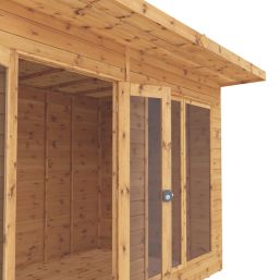 Mercia Maine 9' 6" x 6' (Nominal) Pent Timber Summerhouse