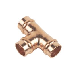Flomasta  Copper Solder Ring Equal Tee 10mm