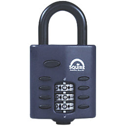 Squire CP30 Water-Resistant  Combination  Padlock Blue 30mm