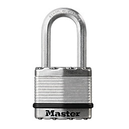 Master Lock Excell Laminated Steel  Weatherproof   Padlock 45mm