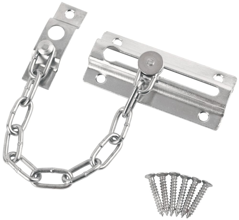 Smith Locke Security Door Chain 86mm Polished Chrome