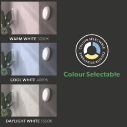 4lite KUDO LED Wall/Ceiling Light Bulkhead  White 18W 1700lm