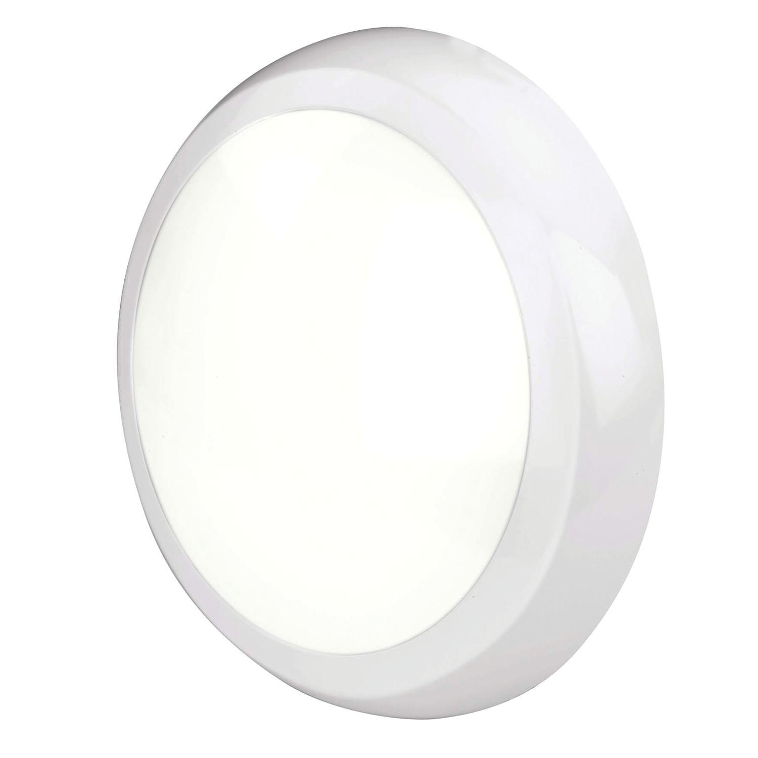4lite KUDO LED Wall/Ceiling Light Bulkhead White 18W 1700lm (588AA)