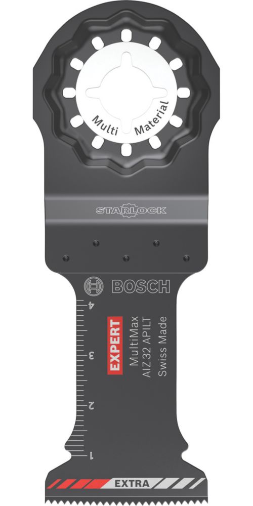 Bosch Professional 10x Expert MetalMax MAII 32 AIT multitoolzaagbladen (voor Staal, Roestvrij staal, Breedte 32 mm, accessoires Multitool
