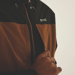 Regatta Maland Insulated  Jacket Nut Brown / Black / Ash X Large 52.7" Chest