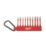 Milwaukee Shockwave 1/4" Straight Shank Mixed Impact Duty Screwdriver Bits Carabiner Set 10 Pieces
