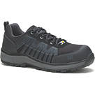 CAT Charge S3 Metal Free   Safety Trainers Black Size 4
