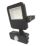 4lite  Outdoor LED Floodlight With PIR Sensor Black 10W 1050lm