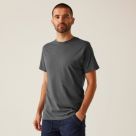 Regatta Pro Soft Short Sleeve T-Shirt Seal Grey 4X Large 58.3" Chest
