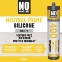 No Nonsense 490 Frame Sealant Grey 310ml