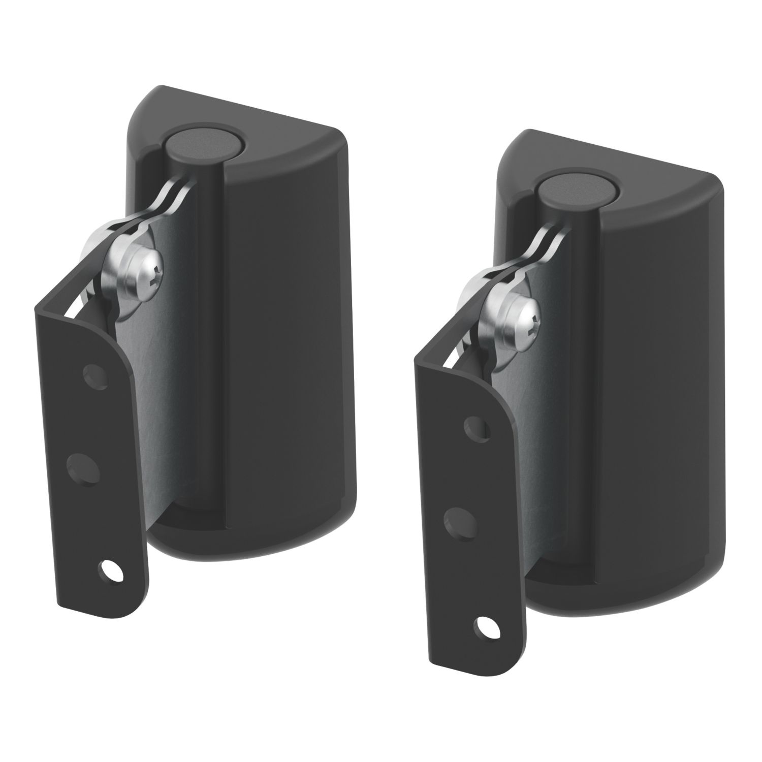 AVF Tilt & Turn Surround Sound Speaker Mounts Black (588RY)