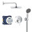 Grohe Get Perfect HP Rear-Fed Concealed Chrome  Shower Set