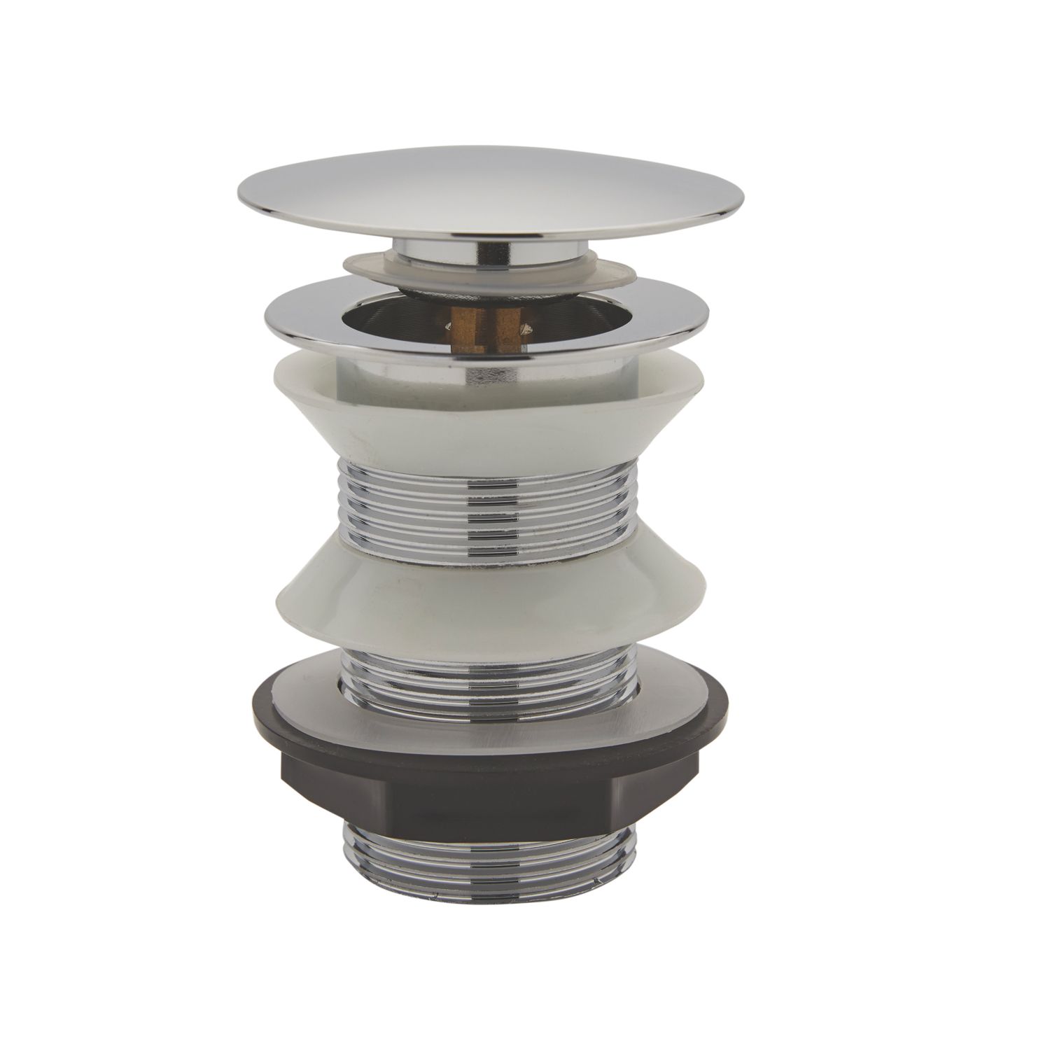 Highlife Bathrooms Unslotted Domed Basin Waste 60mm (588YW)