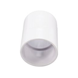 FloPlast  Straight Couplers 40mm x 40mm White 5 Pack