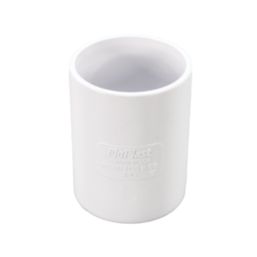 FloPlast  Straight Couplers 40mm x 40mm White 5 Pack