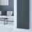 Reina Harley Double 1800mm x 490mm 4854BTU Anthracite Vertical Designer Radiator