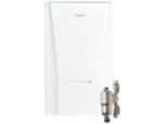 White Combi Boiler on a White Background