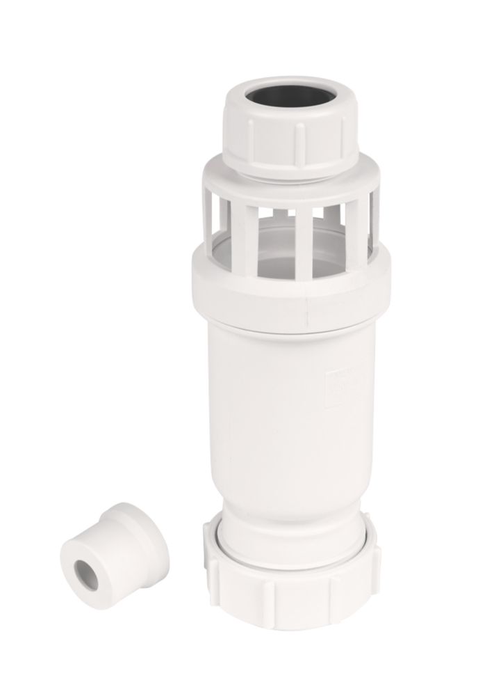 McAlpine MACTUN-2 Tundish with Self-Closing Valve 15 / 22mm x 1 1/4"