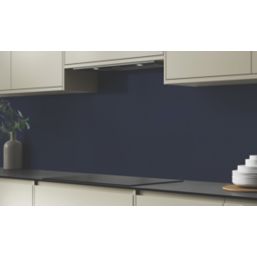 Wilsonart  Deep Sea Blue/Smoked Rose High-Rise Splashback 3050mm x 750mm x 4mm